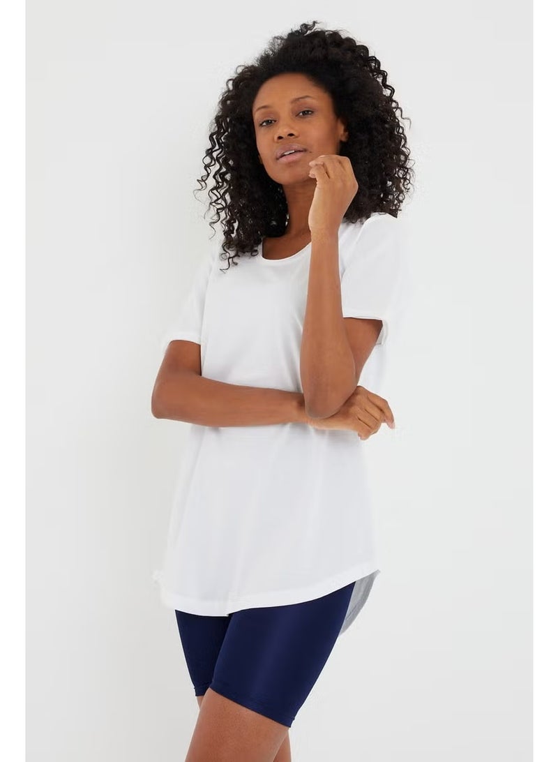 Cool Tarz Cool Style Style Cool Women White Dirty Collar Loose T-SHIRT-XKTCPS001R15S - Image 4